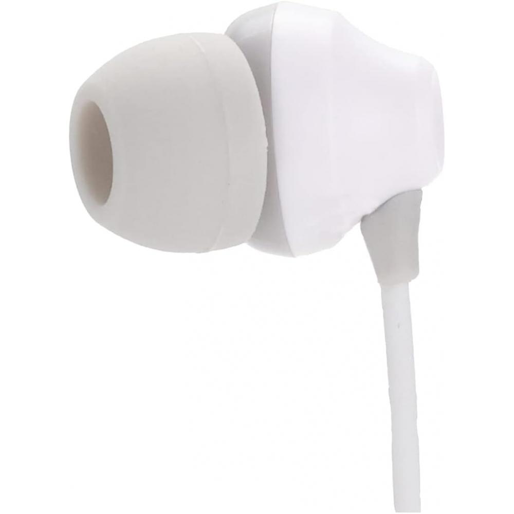 Elecom Elecom Stereo-Ohrhörer Kanaltyp 3,5 mm mit Mikrofon Fast Music F12c 10,0 mm Weiß Ehp F12cmwh Weiß mit Mikrofon