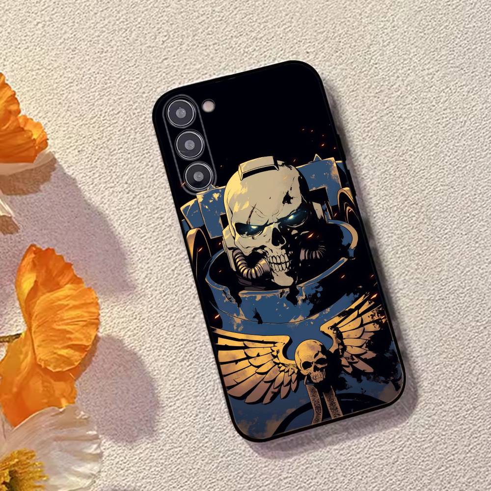 Game W-Warhammer-ES 40k Phone Case Black Silicone Soft For Samsung Galaxy A73,A72,A71,A70,A53,A52,A51