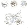 Wall Hanging Photo Display Wire Rope with 12 Clips Memo Hanger for Aesthetic Paintings Rustic