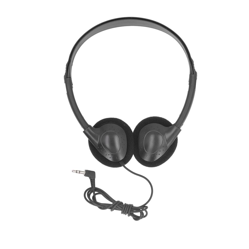 Classroom Headphones On Ear Wired Stereo Headset with 3.5mm Jack for Kids Adults School Library Airp