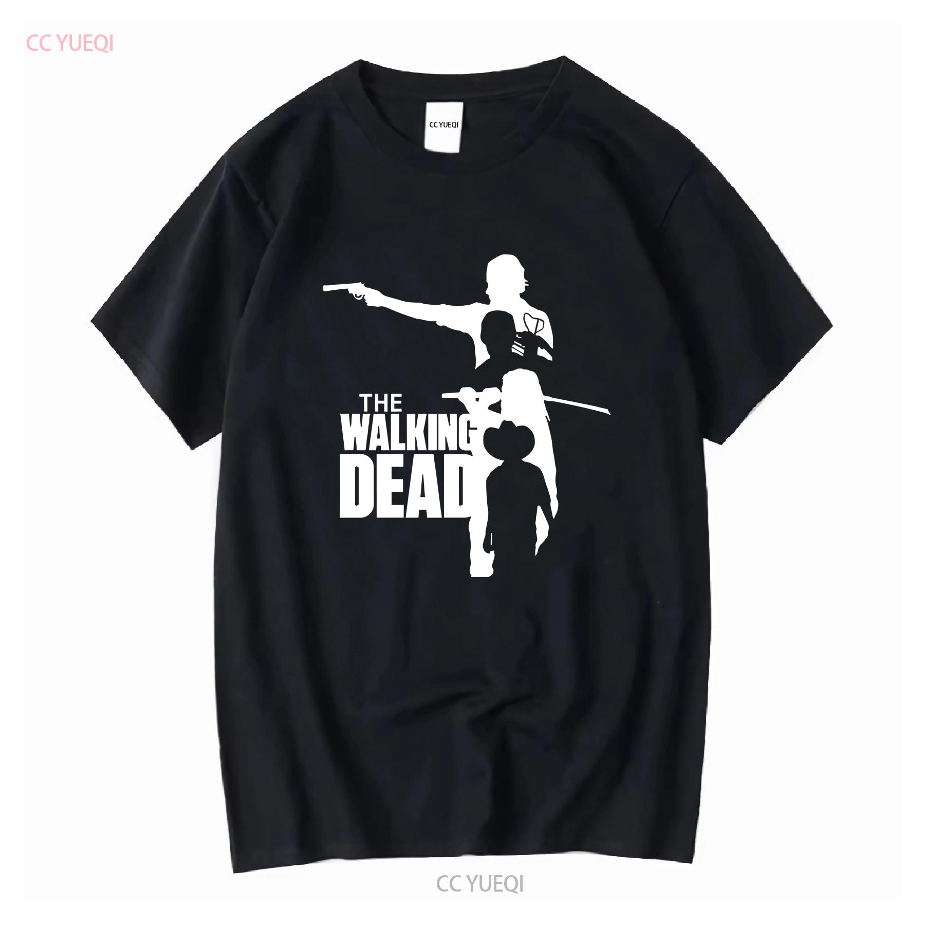 

4 W D CHARACTERS MENS T SHIRT WALKING DIXON DEAD DARYL GRIMES MICHONNE S 5XL long or short sleeves vintage Washed streetwear 4XL