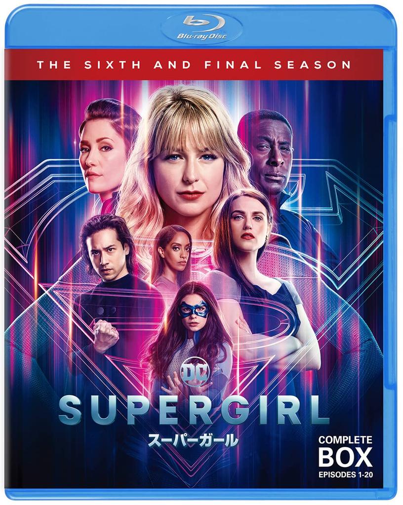 SUPERGIRL Complete Set Episodes (Final Season) (4-Disc Set, 1-20) [Blu-ray]