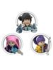 New Hot 8pcs K-POP Demon Hunters Building Blocks cute Mini Action Figure Head Assembly Toy Children's Educational Christmas Gift