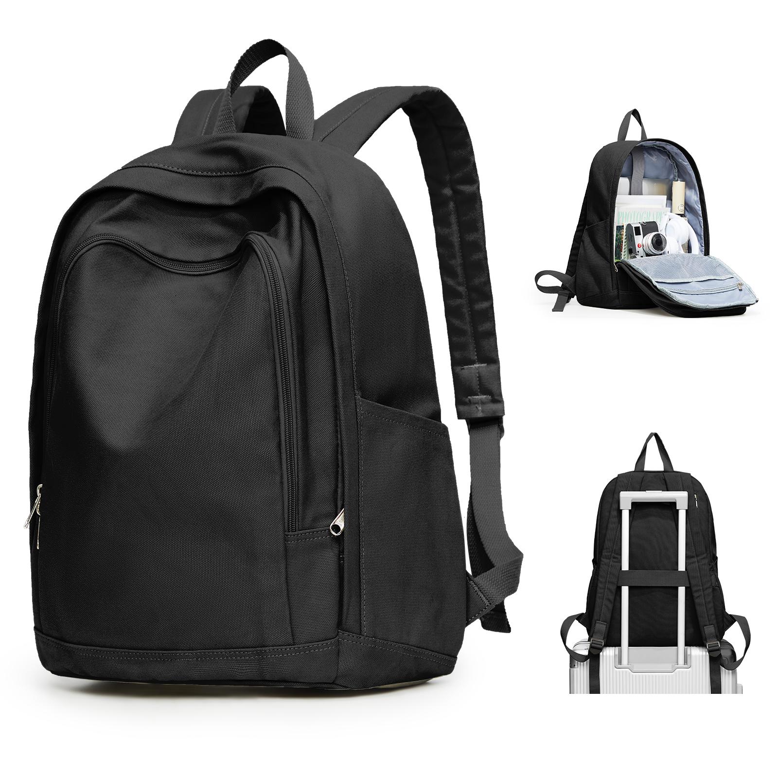 

Женские рюкзаки мужские водонепроницаемые дорожные рюкзаки для повседневного использования ноутбук дорожная сумка высококачественные школьные рюкзаки для студентов чёрный