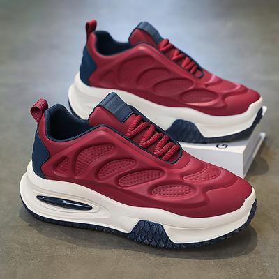 2025 Spring Men's Shoes Versatile Casual Sports Shoes Trend Niche Design Teen Students Campus Dad Shoes Men