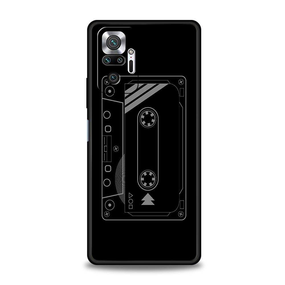 Handyhülle für Xiaomi Redmi Note 14 13 12 5G 9S 10 11 Pro Plus 4G 9T 14C 13C 12C 10C 9C 9A Hülle Retro Vintage Altes Kassettenband