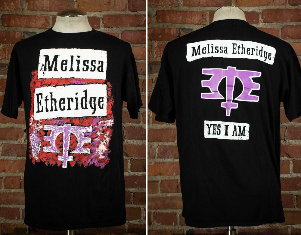 Vintage 1993 Melissa Etheridge Yes I Am Konzert T-Shirt Unisex