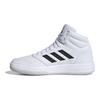 adidas Gametaker Synthetic Leather Minimalist Versatile Shock Absorption Balance Lightweight Mid-Top Retro Basketball Shoes Men Sneaker White EG4235