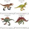High Quality PVC Jurassic Dinosaurs World Action Figures Tyrannosaurus Brachiosaurus Rex Scale Model Toy For Children Christmas Gift Presents
