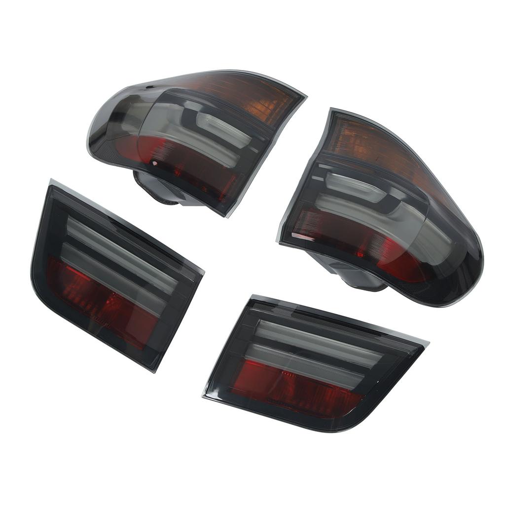 LCI   LED Tail Lights Rear Brake Turn Signal Running Reverse Fog Lamp Fit for X5 E70 X5M 2007 to 2013
