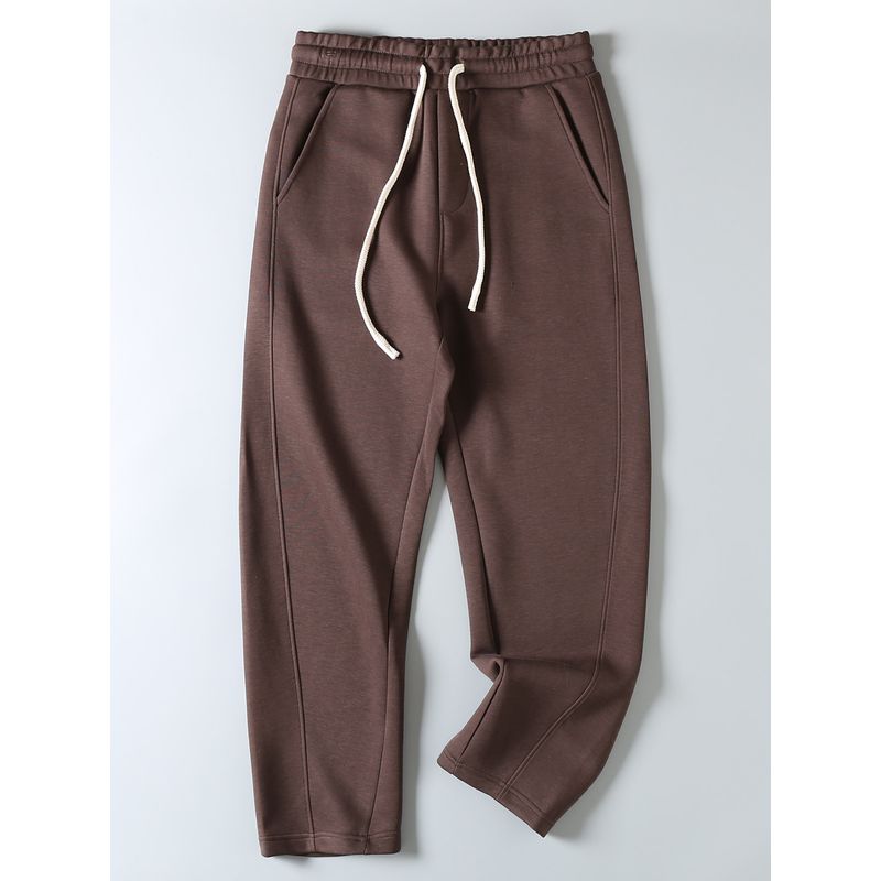 Designer-Style Export Original Cargo Pants, American-Style Lyocell Tencel Cotton Blend, Loose Straight-Leg Casual Sweatpants for Men