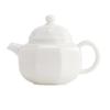 Dehua White Porcelain Teapot with Filter—Single-Serve Kung Fu Tea Set