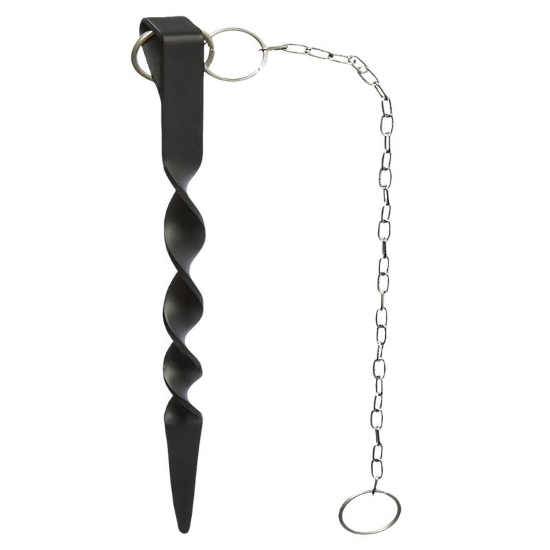 

Elegant Rain Chain Stake With Pointed Shape And Resistant Layer For Yard Water Management Systems 1