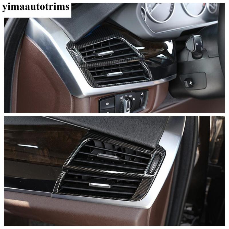 Shift Gear Panel / Read Light / Dashboard Air AC Outlet Cover Trim Accessories For BMW X5 F15 2014 -  / X6 F16 2015 -