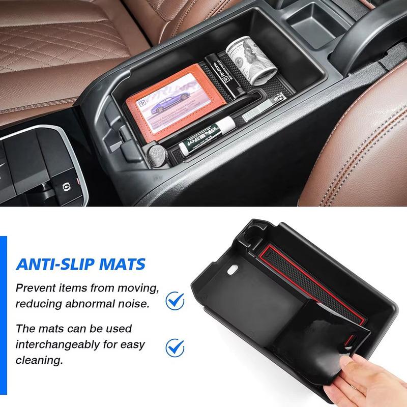 Center Console Organizer for BMW X3 G01 2018- and for BMW X4 G02 - Car Accessories Armrest Storage Box ert Tray