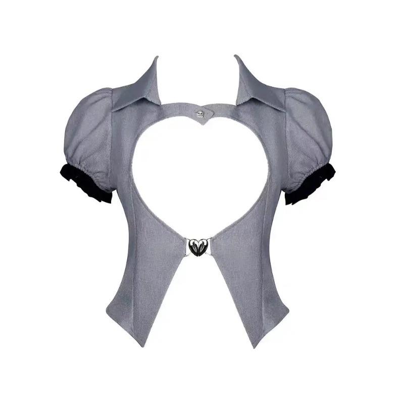 Japanese Style Kawaii 3 Piece Skirt Sets Women Sweet Tops + Casual Slim Vest + Cute Lace Mini Skirt 2000s Fashion Suit Hot Girls