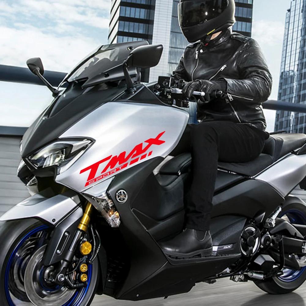 Motorcycle Scooter Sticker Front Fairing Stripe Sport Racing Vinyl Decal Decor Accessories For Yamaha TMAX 500 530 560 Tmax560