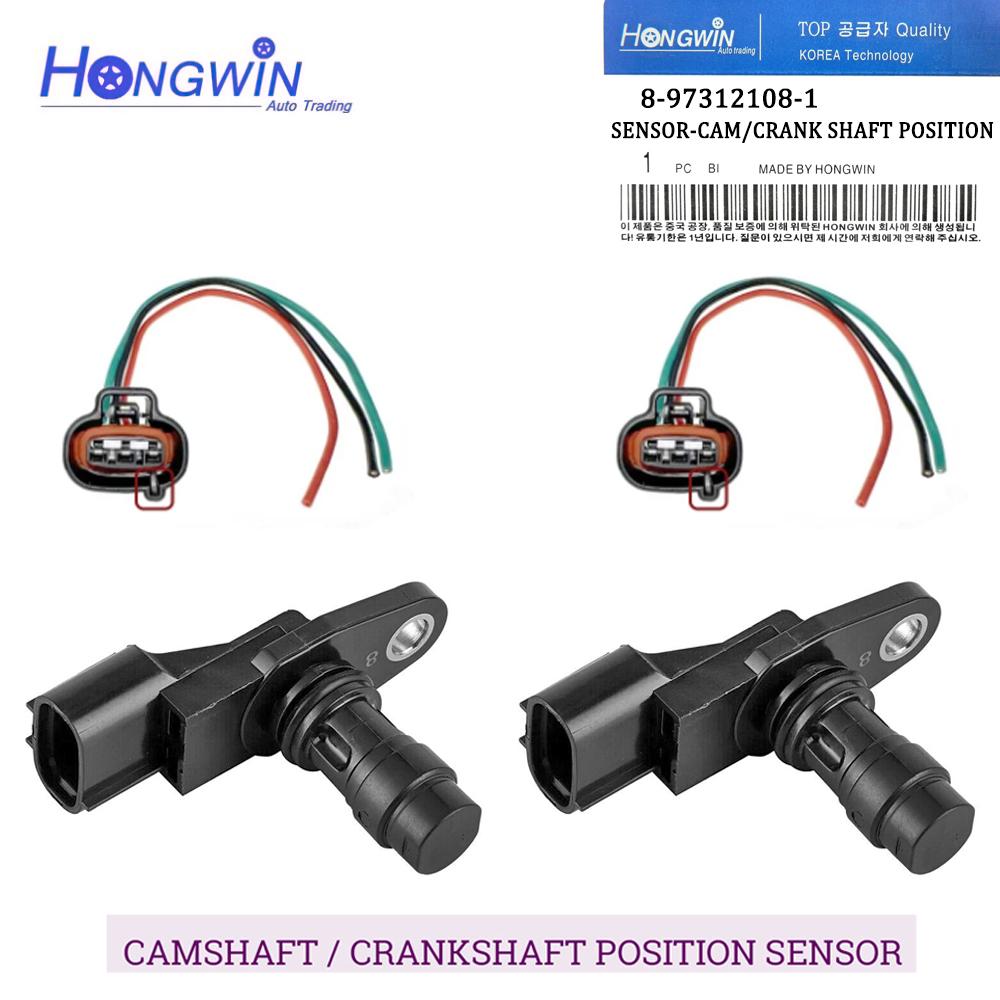 New Engine Camshaft Crankshaft Position Sensor For Isuzu D-MAX 07-14 Holden 4JH1 Colorado Rodeo 2.5 3.0 8973121081 8-97312108-1