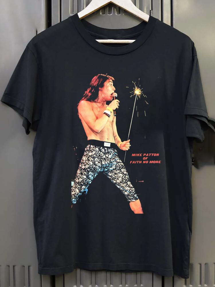 FAITH NO MORE - MIKE PATTON Gift For Fan Black All Size Shirt QQ1236 Unisex T-Shirt S