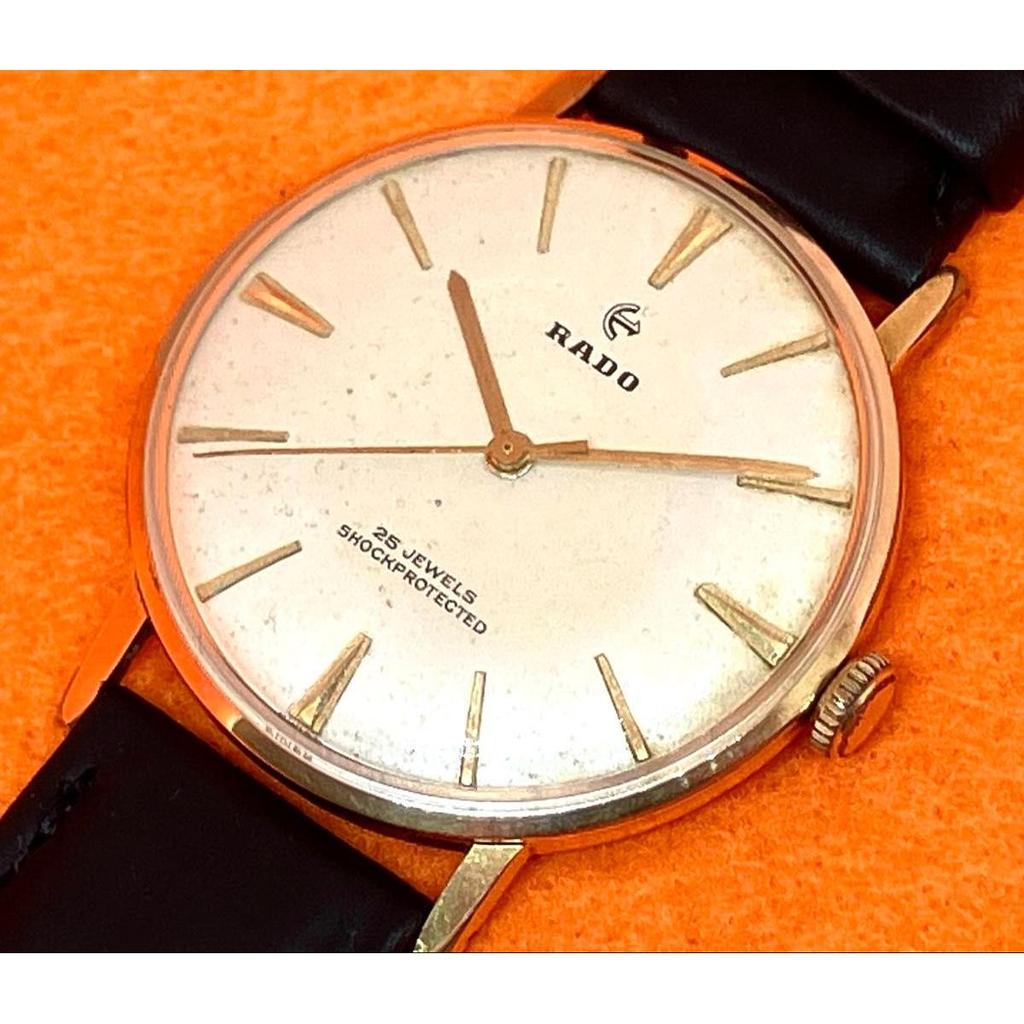 Used Vintage RADO Rado 25 stone Fonte Melon cal.72 manual winding watch working item