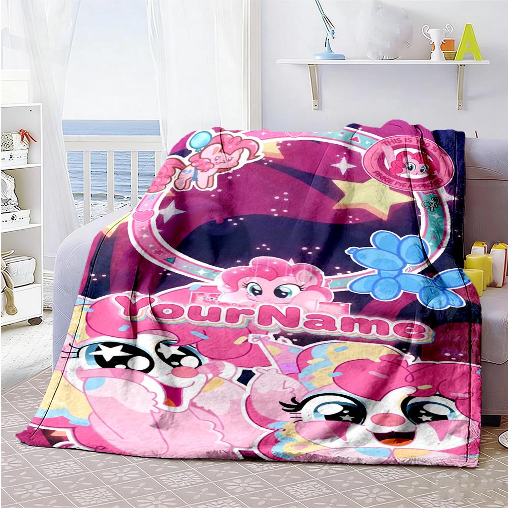 Coper ta Plaid Circo Digitale Testo Personalizzato Coperta Personalizzata Morbida Calda Accogliente Versatile per Biancheria da Letto Soggiorno Sedia da Ufficio Mare