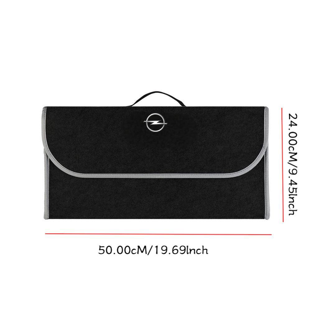 

Car Trunk Organizer Box Auto Cargo Box Storage Bag For Opel Corsa Astra Mokka Grandland X Insignia Zafira Vivaro Combo C D