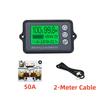 TK15 Misuratore di Coulomb 8-120V 50A/100A/350A Tester Professionale di Precisione della Capacità della Batteria per E-bike/Monopattino Elettrico/Macchina per la Pulizia