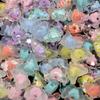 100pcs 12X15mm Butterfly Acrylic Beads Mixed Color Loose Beads For Jewelry Making DIY Bracelets Necklace Phone Chain Accessories