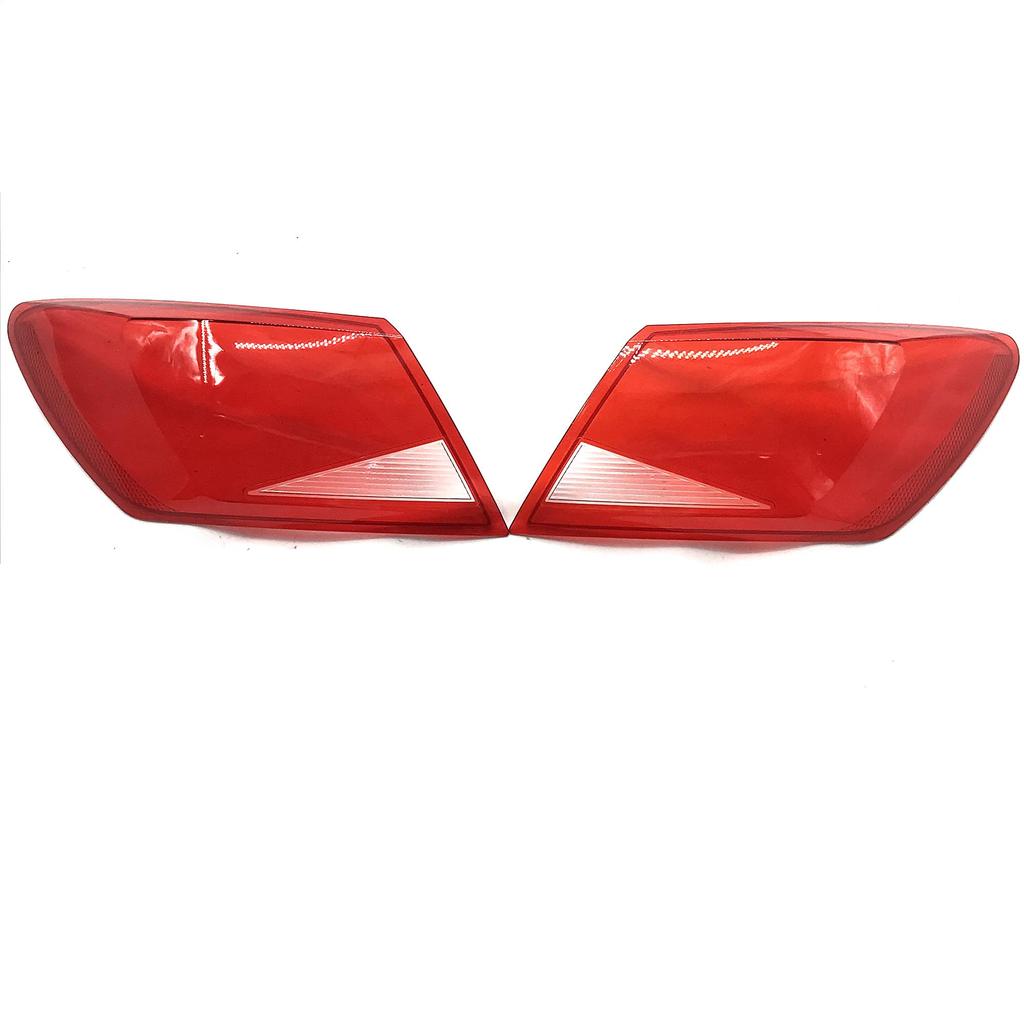 Fits 2013-2017 SEAT LEON ST Rear Tail Light Cover, Transparent Lens with Red Shell