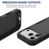 For iPhone 17 Pro Case 2 in 1 PC + TPU Shockproof Phone Cover