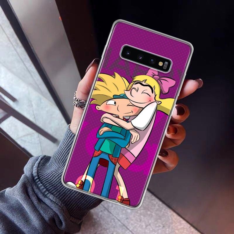Hey Arnold Phone Case For Samsung Galaxy S26 S25 Edge S24 S23 Ultra S22 Plus S21 S20 FE Soft TPU Back Cover Funda Galaxy S25 Edg