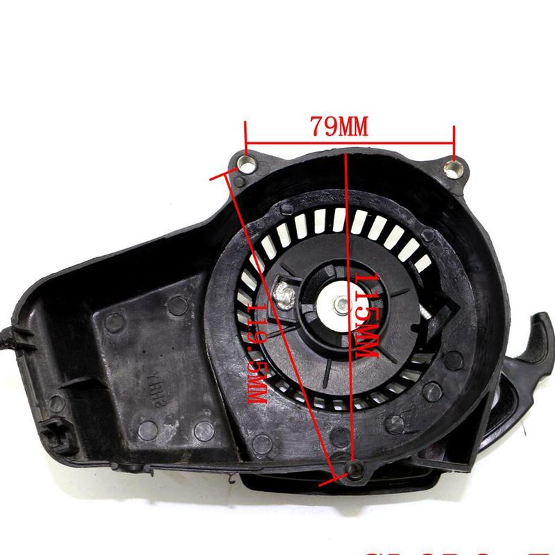 Mini Pocket Bike Pull Start 47cc 49cc Mini Pocket Dirt Bike ATV Quad Scooter