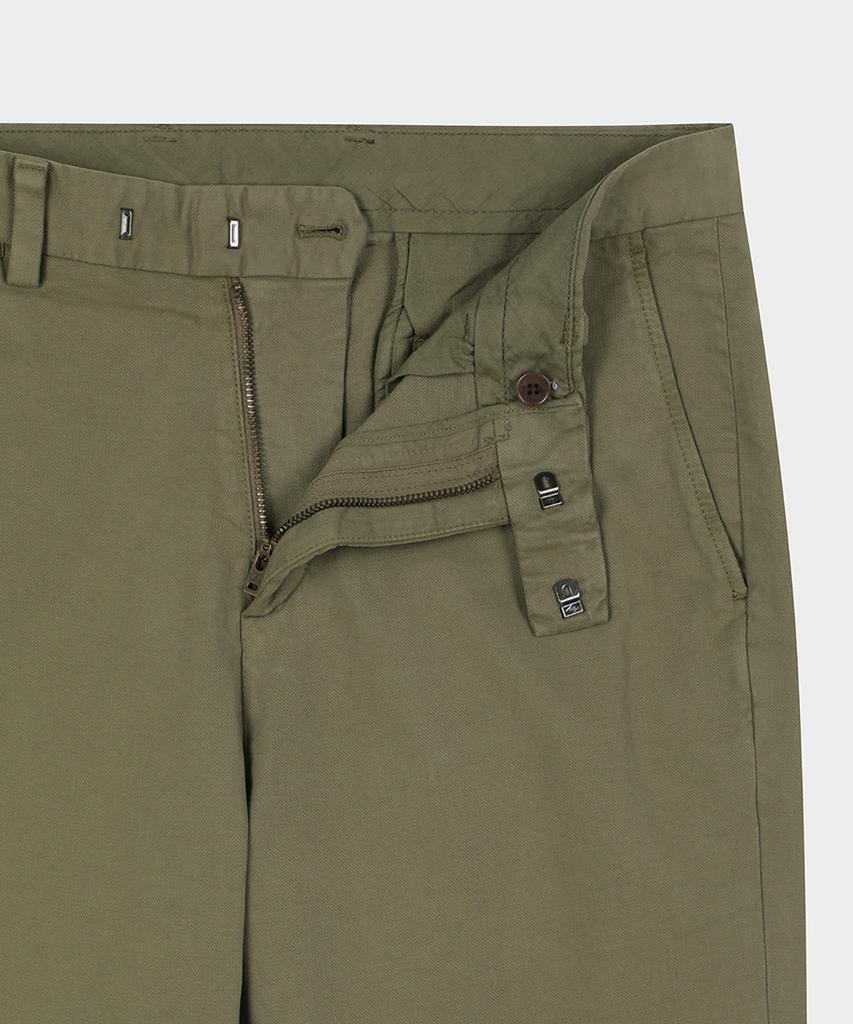 BROOKS BROTHERS Broken Twill Chino Pants (Olive) (Bbpcmm06264Ef)