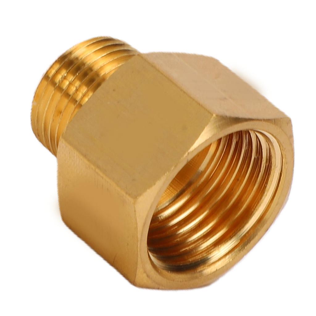 1 2in NPT Female To 3 8in NPT Male Thread Reducer Adapter Brass Pipe Fitting for Air Water Oil Fuel