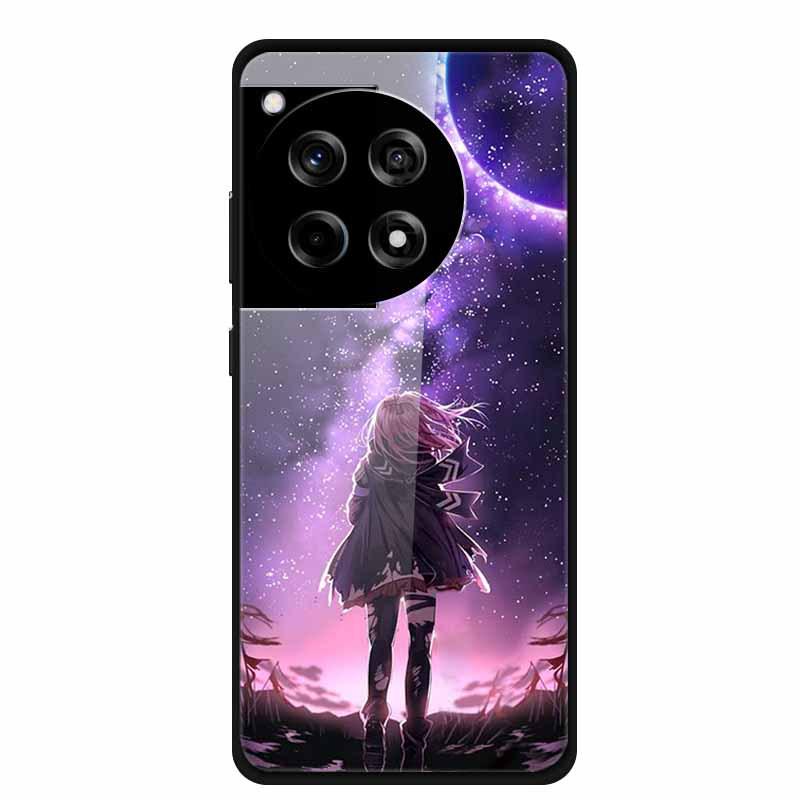 Creative Color Painting Tempered Glass Case for OnePlus ACE 3 12R