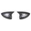 For Mazda CX30 CX-30     Car Rearview Side Mirror Cover Wing Cap Door Housing Shell Trim Sticker ABS Carbon