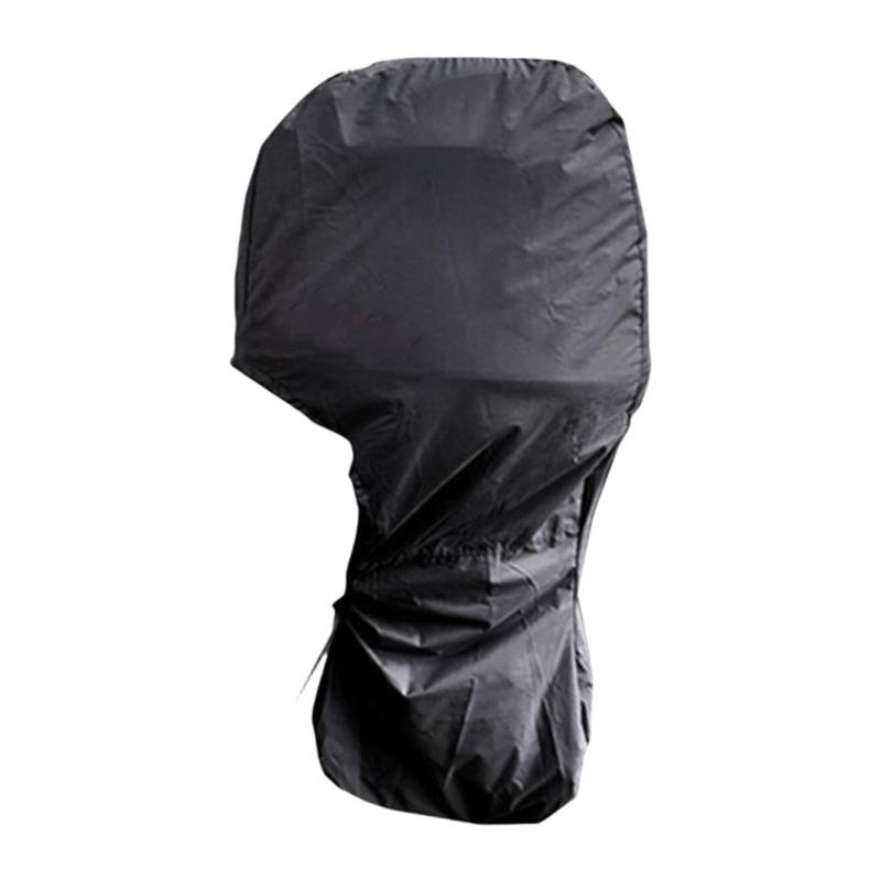 Marine Engine Protector Outboard Motor Shroud Cover With Zippered Closure Drawstring Design For 0-5HP Motors Waterproof