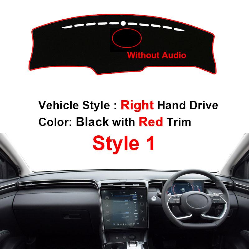For Hyun dai Tucson NX4 2024 LHD RHD Console Protector Sun-Shade Auto Car Dashboard Cover Dash Mat Carpet Cape