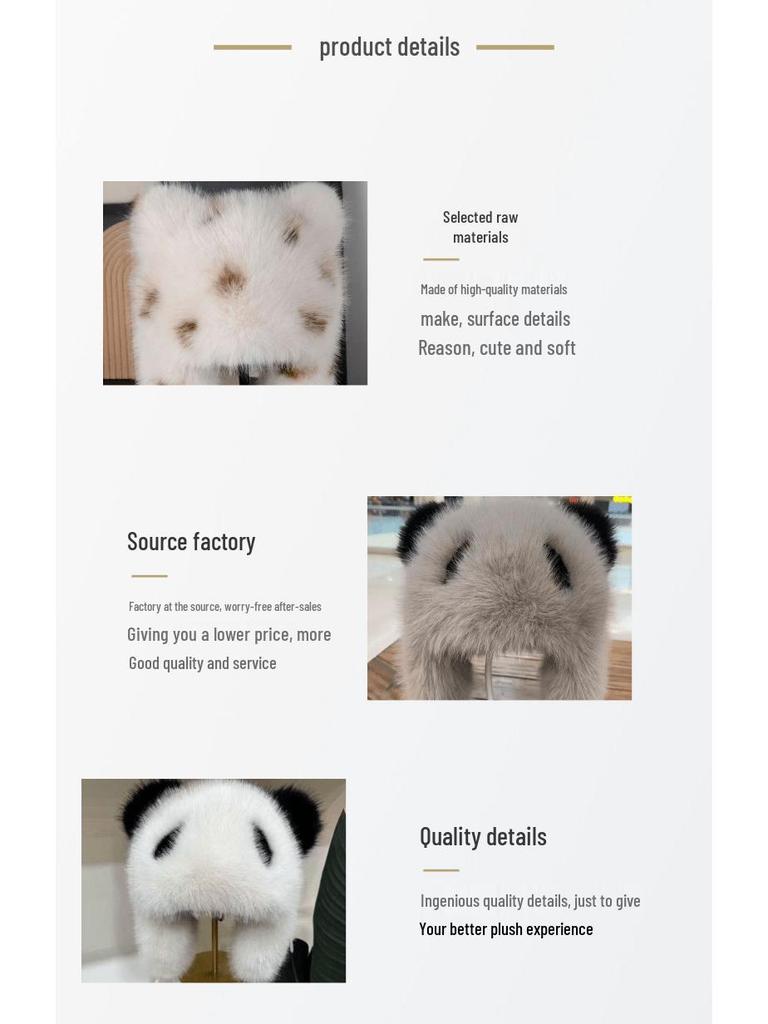 Winter Warm Raccoon Hat for Adults & Kids - Cute Scenic Photo Accessory