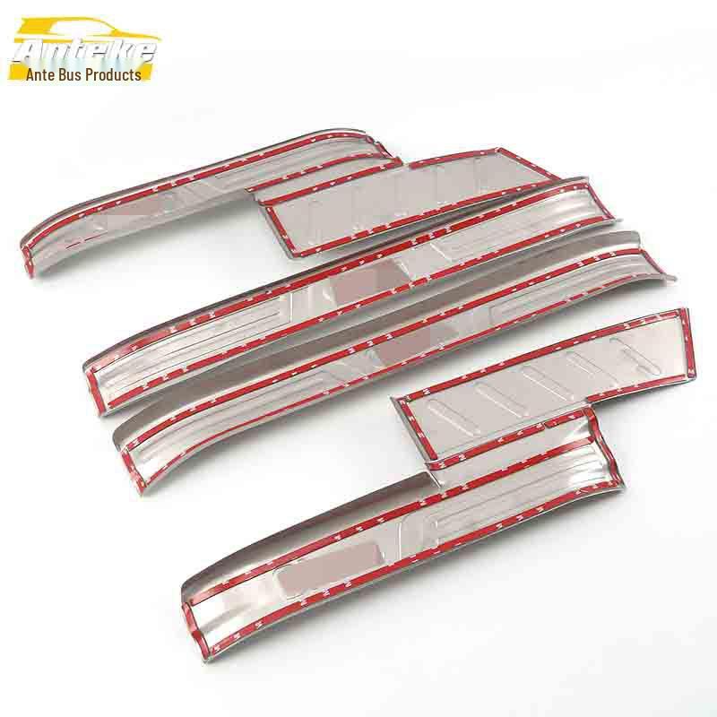 Cheetah CS10 Stainless Steel Bumper Sill Strip & Welcome Pedal Trim Modification.