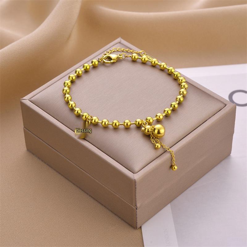 Koreanisches Dongdaemun Titanstahl Damenmode Armband - Edelstahl, High-End, Grenzüberschreitendes Design.