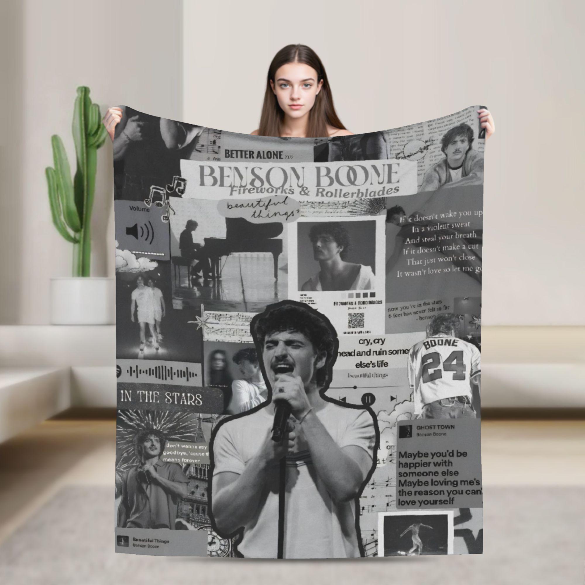 

Benson Boones Warm Blanket Kids Plush Throw Blanket Funny Living Room Flannel Bedspread Sofa Bed Cover 75cmx90cm