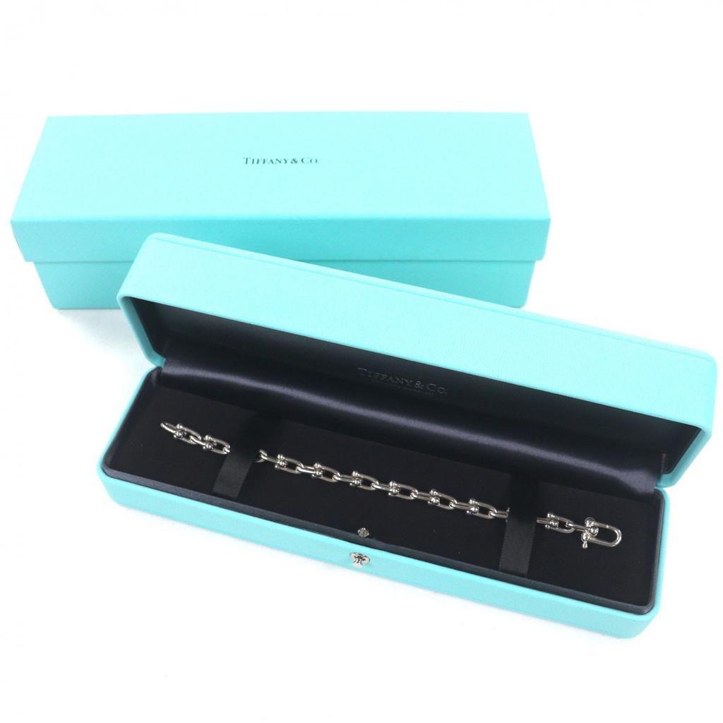 Bra TIFFANY&Co. armband beslag liten länk Silver AG925 Dam Begagnad