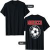 Morocco Soccer Lovers Jersey Support Moroccan Football Team T-Shirt