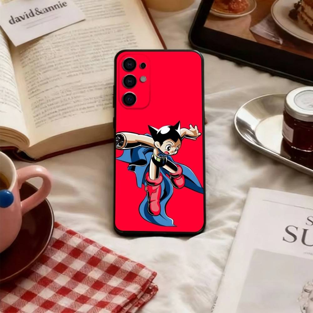 Astro Boy Phone Case For Samsung S25,S24,S21,S22,S23,S30,Ultra,S20,Plus,Fe,Lite,Note,10,Soft Black Cover