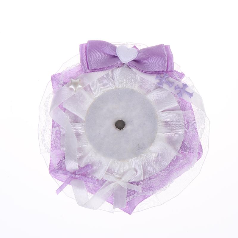 Süßer Lolita-Abzeichen-Displayhalter für Ita-Tasche Anime Handgemachtes Abzeichen Rosette Zubehör Dekoration