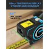Laser Tape Measure 100M Professional Laser Distance Meter with Instant Digital Readout, Green Laser Line Marking