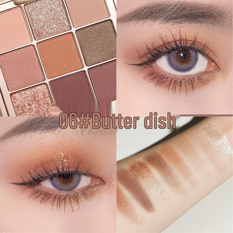 

Winnie the Pooh Dunhuang Diamond 9-Color Matte Eyeshadow Palette - Internet Celebrity Fave for Long-Lasting Wear