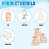 TEMU Guardian Angel Keychain Pendant Party Favor & Wedding Place Card Souvenir
