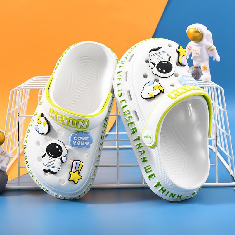 Stylish Eva Lightweight Kids Summer Slipon Sandals With Antislip Soft Sole For Boys
